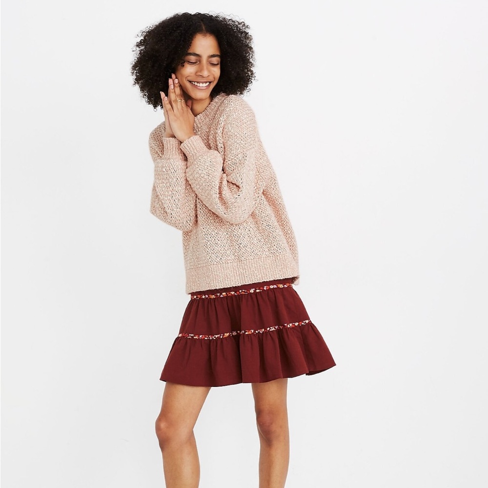 Madewell Baez Pullover Sweater